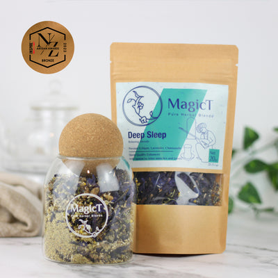 Deep Sleep herbal tea pouch - Magic T New Zealand