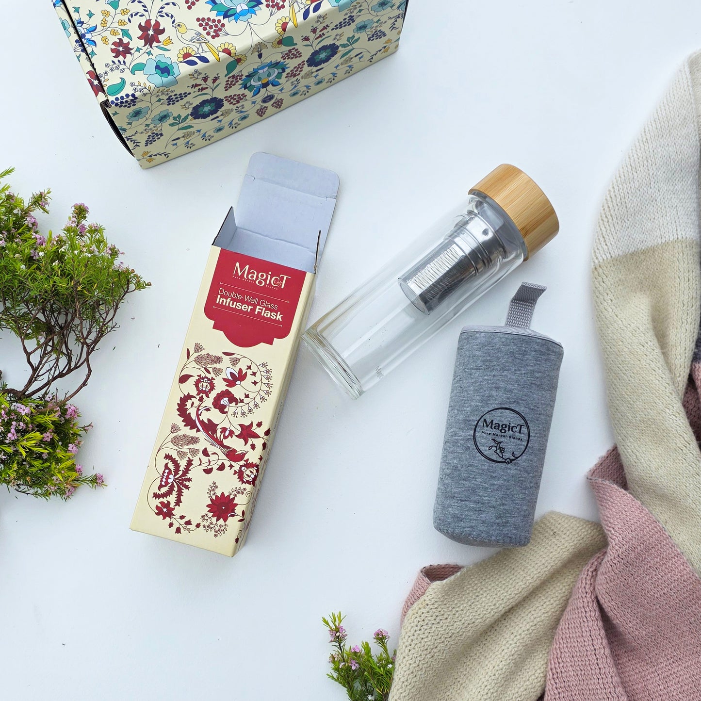 Infuser Flask: Travel Brew