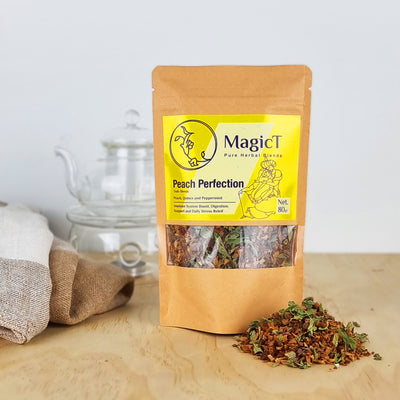 Peach Perfection: Peach, Quince, Peppermint - Magic T