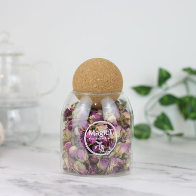 Rose Buds Jar