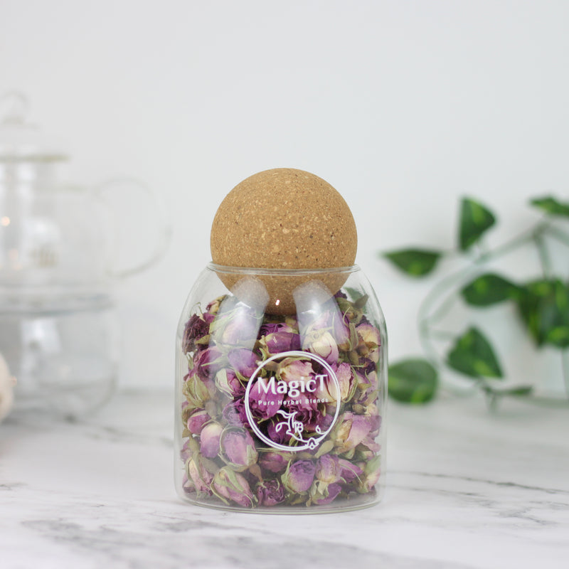 Rose Buds Jar