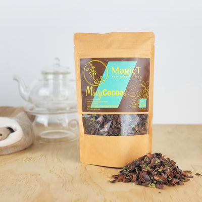 Minty Cocoa cocoa husk peppermint herbal tea - Magic T New Zealand