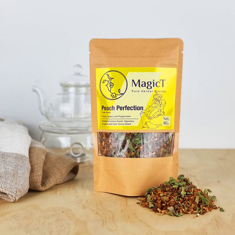 Peach Perfection: Peach, Quince, Peppermint - Magic T